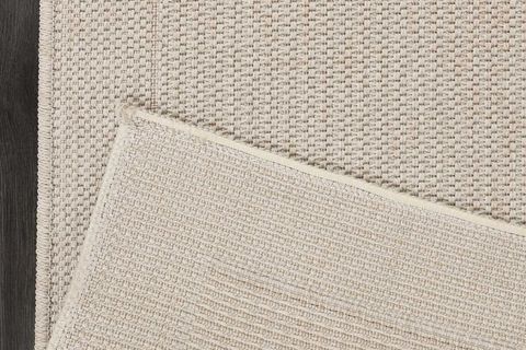 PERA HALI MİNİMALİST KREM BEYAZ SİSAL TARZI HALI FM02W 80X300 CM