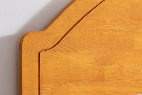 ROLLO MASİF AHŞAP KARYOLA, TEAK, 140X200