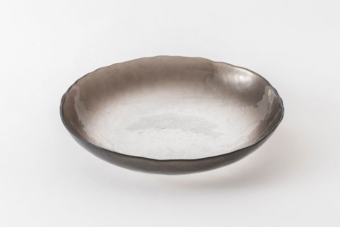 KİTCHEN ESSENTİALS ALTHEA CAM ÇUKUR YEMEK TABAĞI 21 CM, FÜME, ALTILI SET