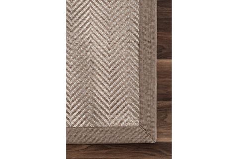 SİSALO BORDURE KREM NATURAL SİSAL HALI, VİZON BORDÜR B3421C, 80X150