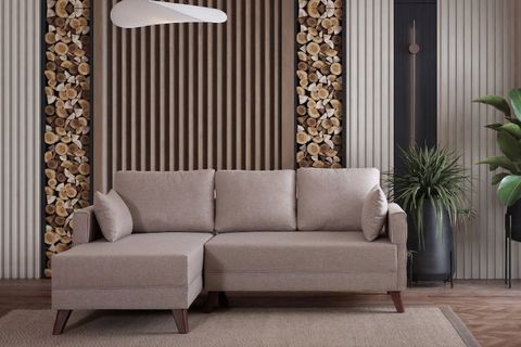 GLORİA MİNİ KÖŞE, KREM, SOL