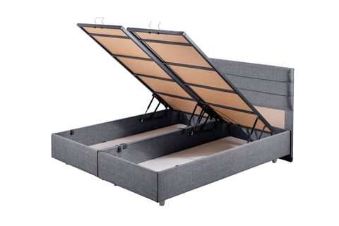 SOFİA BAZA BAŞLIK LETTO YATAK SETİ, GRİ, 150X200