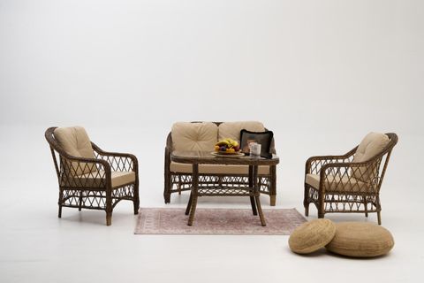 LORES İKİLİ BAHÇE TAKIMI, RATTAN