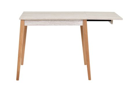 AVANOS MDF KATLANIR AHŞAP MUTFAK MASASI, 70X80 CM, BEJ NATUREL