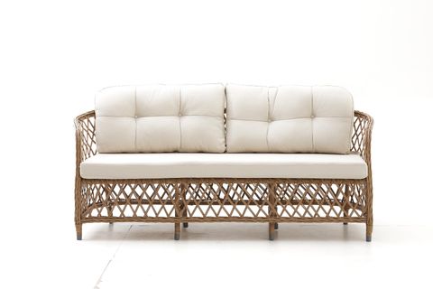 PALMA RATTAN ÜÇLÜ OTURMA GRUBU, CAPPUCCINO