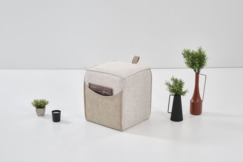 LOFT MİNİ PUF, KREM