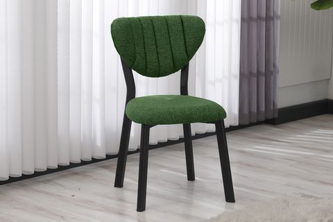 ELİS MUTFAK MASA TAKIMI, 2 SANDALYE, SİYAH, 70X70 CM, YEŞİL