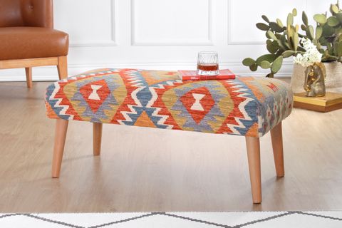 BESHİR KİLİM BENCH PUF, RUMİ