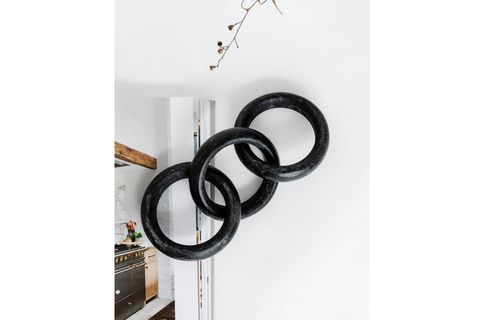 WARM DESİGN MERMER MASA ÜSTÜ DEKORU, SİYAH