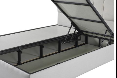 LUNA FORTE BAZA VE BAŞLIK SETİ, KREM, 160X200