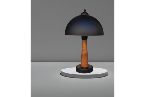 LEGNA ABAJUR SİYAH RATTAN KAHVERENGİ