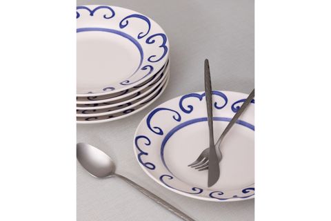 THE MİA PALMA YEMEK TABAĞI 6LI SET 20 CM