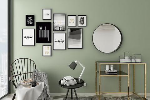 LUMİNA METAL DRESUAR, PİRİNÇ AYAK, AYNA TABLA
