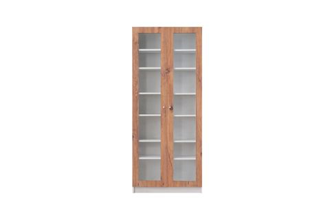 LOTUS KİTAPLIK, CEVİZ, 2 KAPAKLI