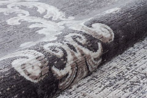 RİVA 8708 GRİ ANTRASİT MAKİNE HALISI 100X300