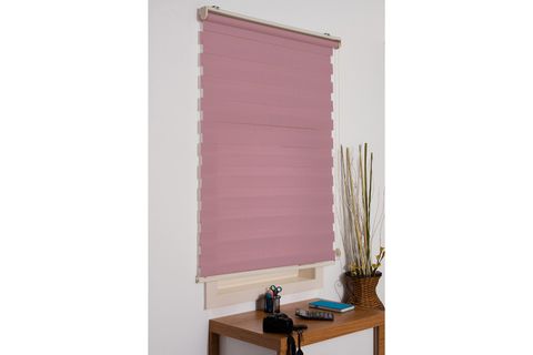 DEKORSTİLİM ZEBRA PERDE PEMBE 130 X 200