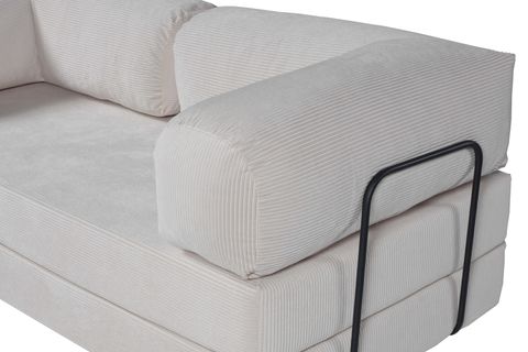 LİNA ÇOK AMAÇLI YATAKLI AKTİVİTE KOLTUĞU, KREM, 80X160