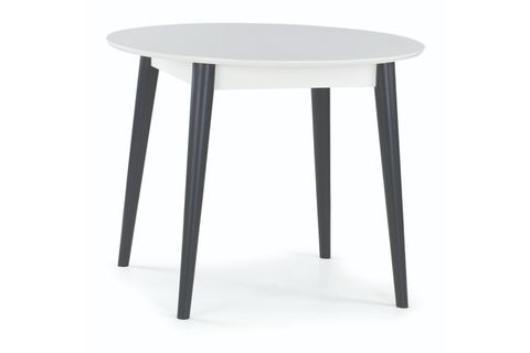 SİENA SABİT MASA VE KIRLANGIÇ SANDALYE TABURE TAKIMI, ANTRASİT, 90X90