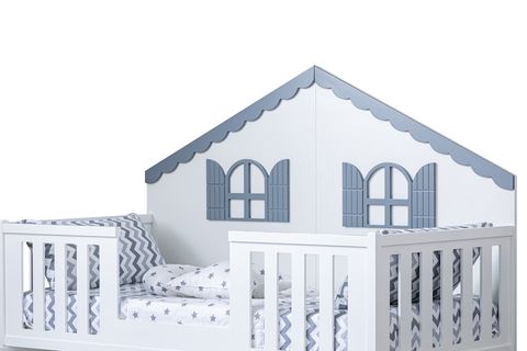 ERDEK YAVRULU MONTESSORİ YATAK, GRİ, 90X190