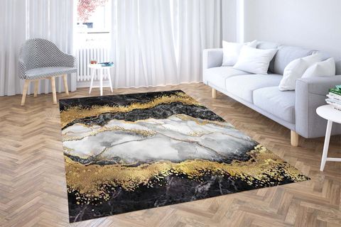 HALI VAGONU DİJİTAL BASKI HALI S-159, YIKANABİLİR, 160X230