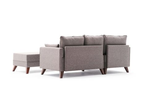 BELLA SOFT MİNİ KÖŞE KOLTUK, KAHVE, SAĞ KÖŞE