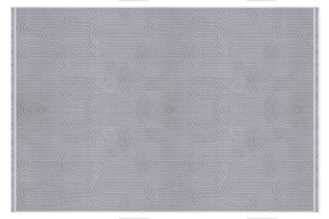 HAPPY MAKİNA HALISI, GRİ, 80X150, 1