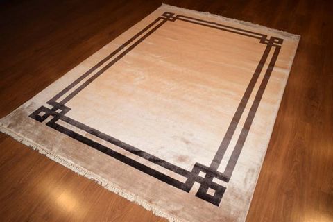 MAVERA BEJ KAHVE MAKİNE HALI 100X300