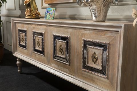 TURİ YEMEK ODASI TAKIMI, BEYAZ ESKİTME