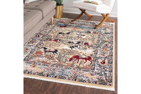 ANGORAHOME ETHNIC MAKİNE HALISI 1610BJ, 90X150