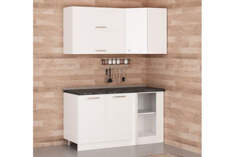 MİNAR 150CM KÖŞE MUTFAK DOLABI BEYAZ K150B2