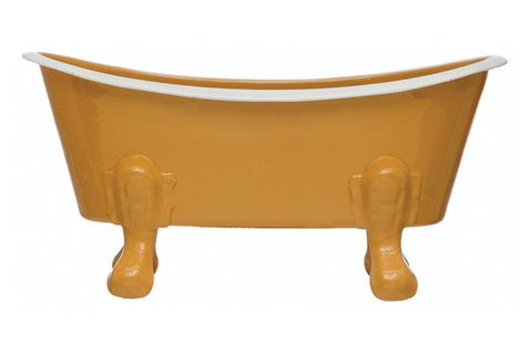 DEKORATİF VİNTAGE METAL SABUNLUK, HARDAL