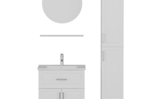 SANYA BANYO DOLABI 65CM AS2K1Ç+1YA1R+ETJ+BOY BEYAZ