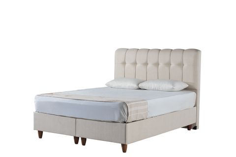 LUNA FORTE BAZA VE BAŞLIK SETİ, BEJ, 160X200