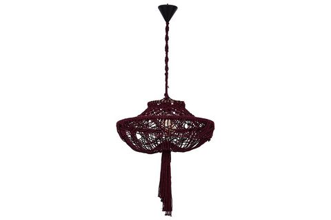 ZED MAKROME CAGE BORDO AVİZE