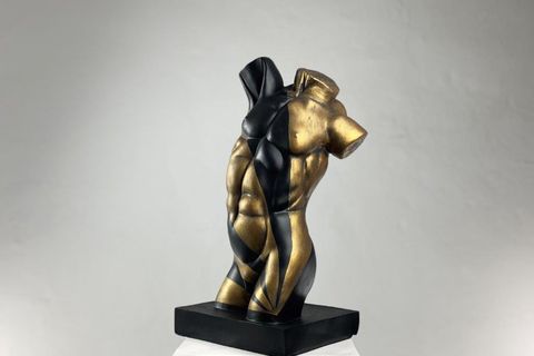 TORS GOLD RISE POP ART DEKORATİF ROMA YUNAN HEYKELLERİ