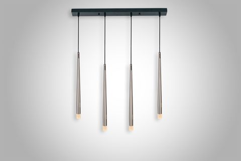 LONG GÜMÜŞ KAPLAMALI DÖRTLÜ LED SARKIT