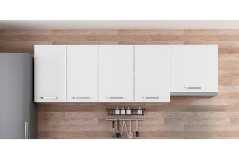 MİNAR 230 CM MUTFAK DOLABI BEYAZ 230-B7-ÜST MODÜL