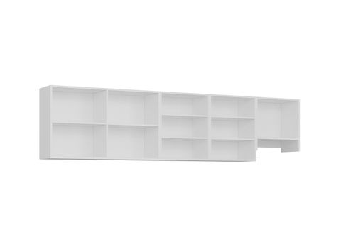 MİNAR 300 CM MUTFAK DOLABI BEYAZ 300-B11-ÜST MODÜL