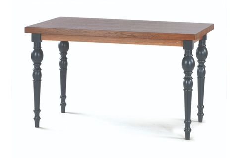 DAMLA SABİT MASA VE KAPALI KELEBEK SANDALYE TAKIMI, ANTRASİT, 125X80