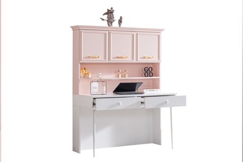 ROSA ÜNİTELİ ÇALIŞMA MASASI, PEMBE