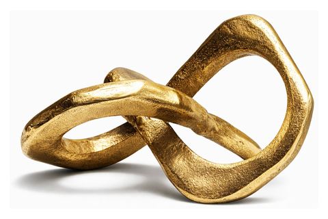 ALTIN AVANGARD METAL DEKORATİF OBJE