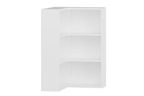 ADEL KÖŞE KİTAPLIK, BEYAZ, 2 RAFLI