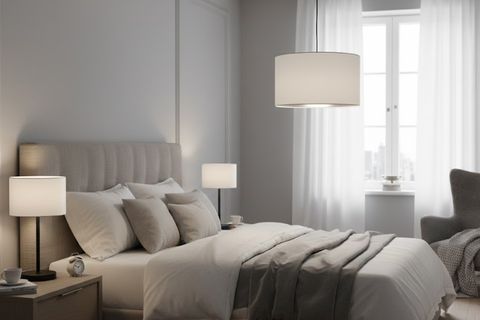 ELMAS YATAK ODASI AYDINLATMA SETİ KREM