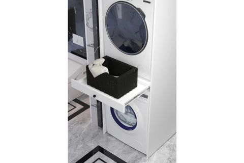 ASEL ÇAMAŞIR VE KURUTMA MAKİNESİ DOLABI, BEYAZ
