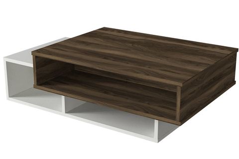 DEKORİSTER TAB ORTA SEHPA, BEYAZ CEVİZ