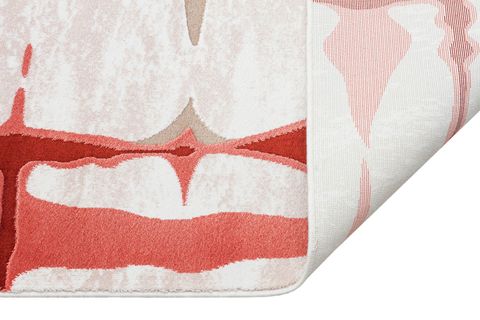 KREM İÇİNDE KİREMİT DESENLI HALI, 160X230