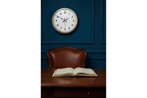 ESKİTME METAL STANDART DUVAR SAATİ 40 CM