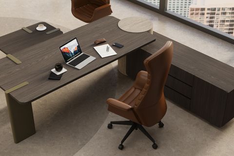 AVANOS OFİS MASA TAKIMI, 220 CM, SAĞ, REMBRAND