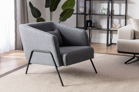 KAMIN NEW ŞÖNİL KOLTUK TAKIMI, GRİ EKRU