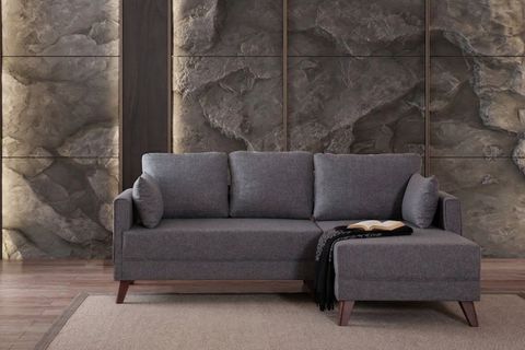 GLORİA MİNİ KÖŞE, GRİ, SAĞ